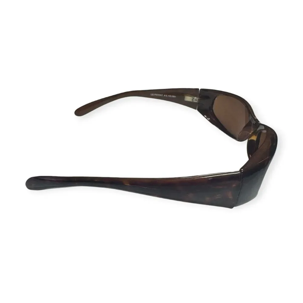 Maui Jim Seafarer MJ 108 10 Sunglasses Tortoise + HCL Bronze Polarized Lens Rare